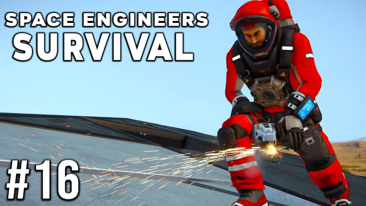 Space Engineers - Survival Ep #16 - BASE Salvage Mission!