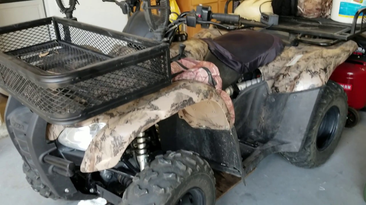 2010 Honda Rancher 420 4x4 ES Front Differential Oil Change