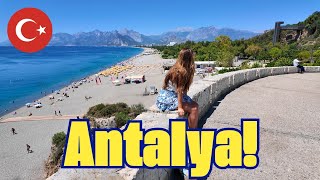 Weniger Touristen, Mehr Echtes Antalya Konyaaltı Beach