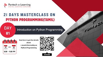 Day 01 - Introduction To Python Programming And Installation