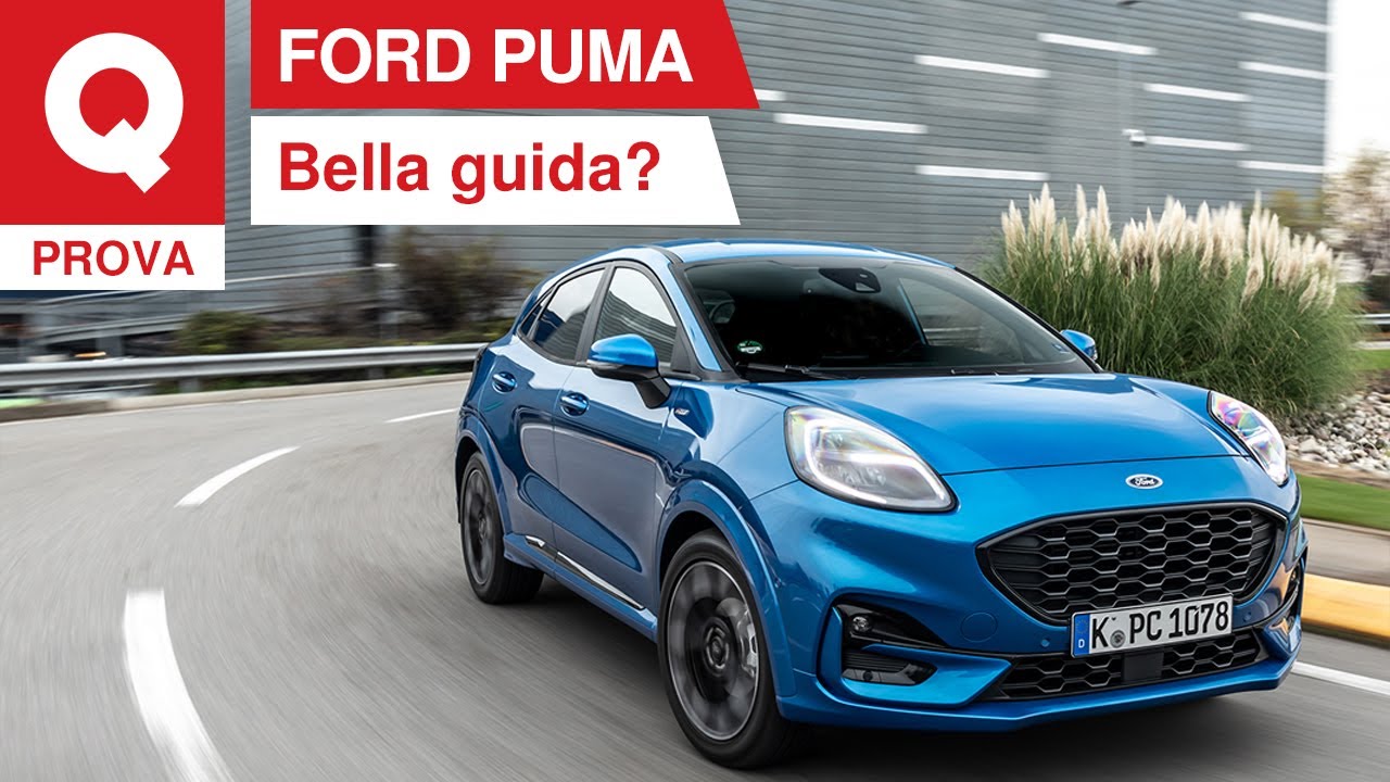 ford puma prova su strada