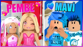 🔥BROOKHAVEN PEMBE 💖MAVİ 💙 SAKLAMBAÇ YARIŞI | KÜBRA NİSA 😱 ROBLOX