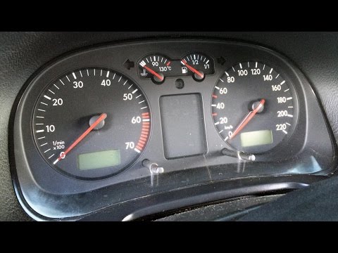 TUTORIAL: cum se scot / demonteaza ceasurile de bord VW Golf 4 Mk4 in 3 pasi