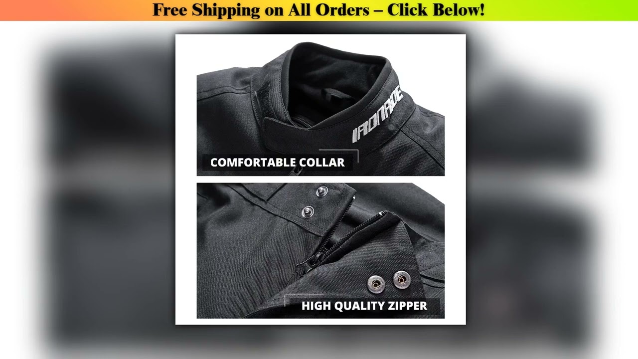 Waterproof Motorcycle Jacket Motorcross Jacket Pants Moto Jacket Windproof Riding Racing Motorbike