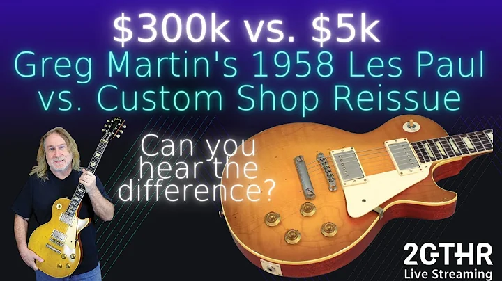 $300k Vintage 1958 Gibson Les Paul vs $5k Reissue ...