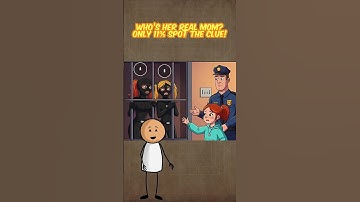 Who’s Her Real Mom? 👩‍👧 Only 11% Spot the Clue!  #riddles #riddleoftheday #brainteaser