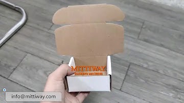 Small box tray former machine/tray erector/box folding and forming machine/carton former/box erector