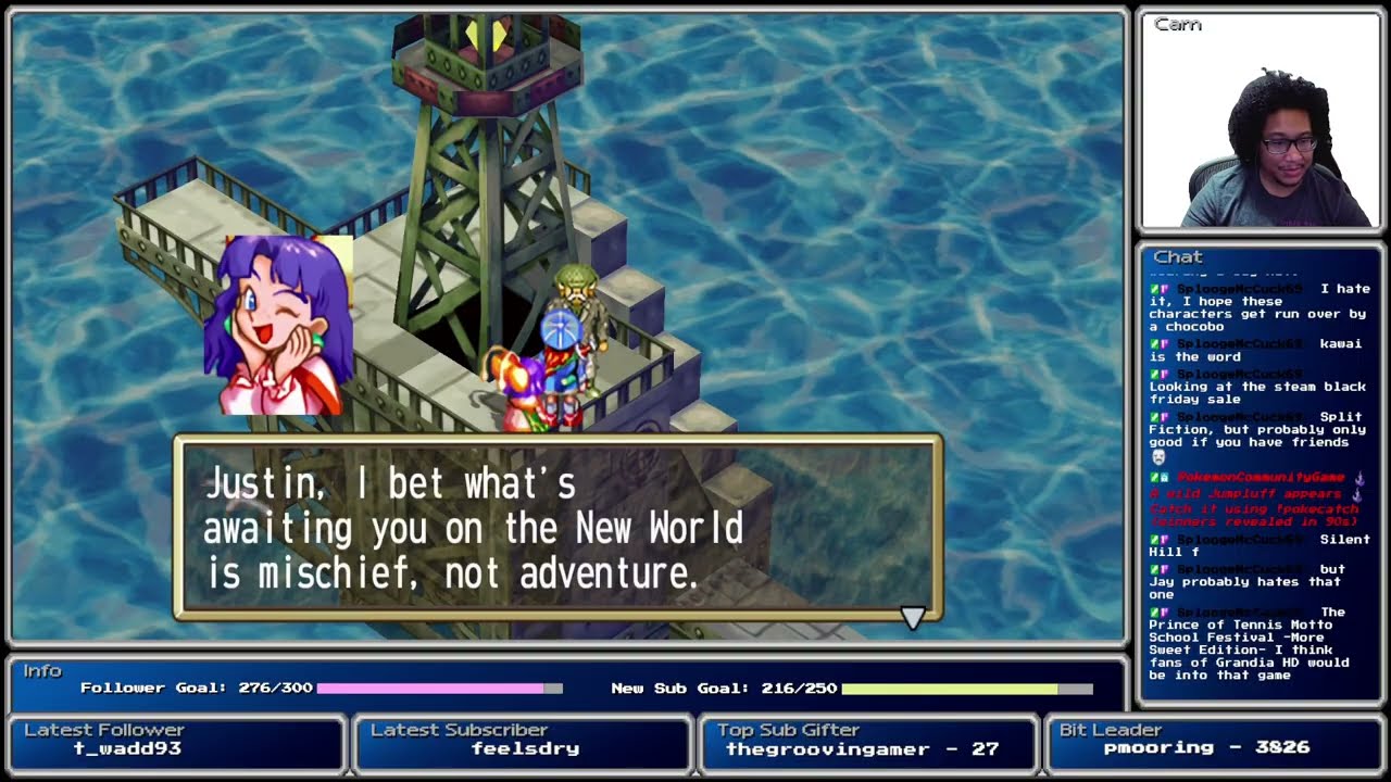 Grandia HD Remaster | Twitch Stream (Part 2)