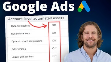 How to turn off automatically created assets in Google Ads