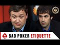 Bad Poker Etiquette followed by KARMA: Tony G vs Jason Mercier  ♠️ Best of The Big Game ♠️PokerStars