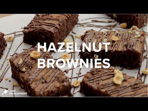 Video: How To Bake Brownies With Hazelnuts And Chocolate