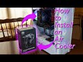 Installing a HYPER 212 BLACK EDITION Air Cooler in a PC (Tutorial)