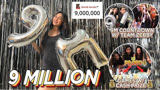 9 MILLION ZEBBIES! (+ MONEY ROLL GAME CASH PRIZE W/ TEAM ZEBBY) | ZEINAB HARAKE