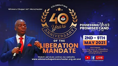 40th Anniversary Prophetic Feast | Liberation Night | Day 6 | 07.05.2021 | WCI Manchester