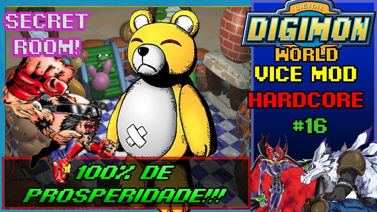 DIGIMON WORLD HARDCORE  VICE MOD #16 