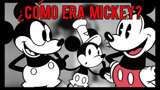 ¿CÓMO ERA MICKEY MOUSE EN LA ÉPOCA DE LOS 20´S Y 30´S?