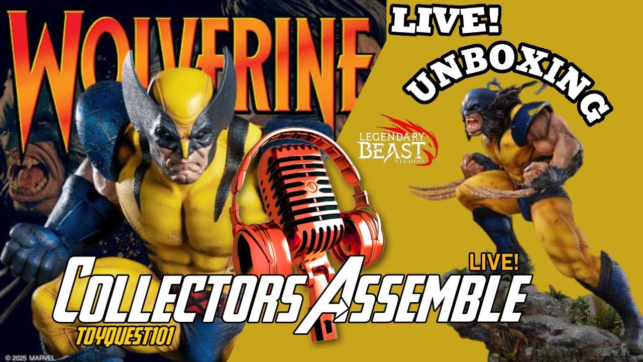 🟡Ep123 | Legendary Beast Studios Wolverine Live Unboxing