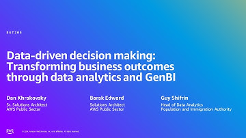 AWS Summit Tel Aviv 2024 - Transforming business outcomes through data analytics and Gen BI (DGT205)