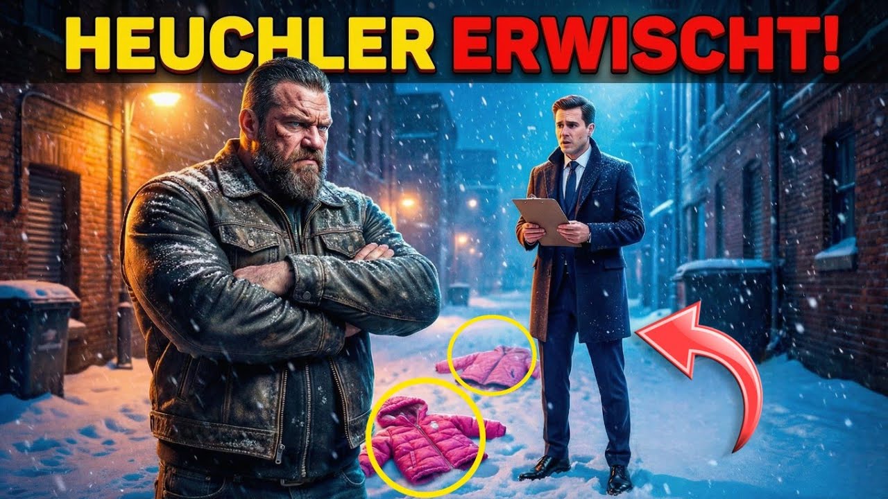 Mädchen froren, Mann sah zu. Biker stoppte ihn nach schrecklicher Bitte!