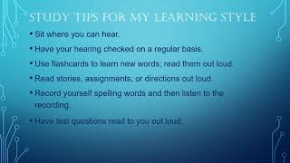 Jordan Trent Paul   My Learning Style Presentation