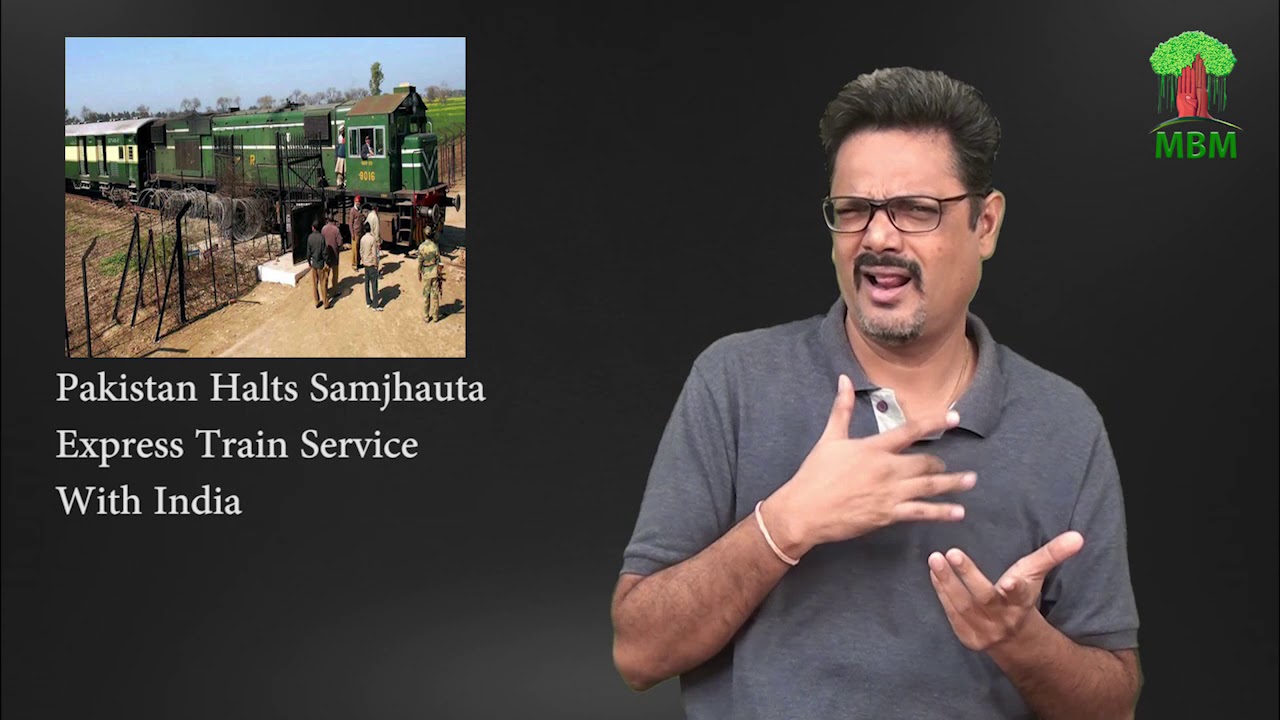 Pakistan Halts Samjhauta Express Train Service With India