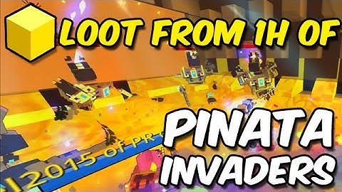 Loot from: 1H of farming PINATA INVADERS