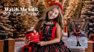Christmas Magic: Watch Me Edit a New York City Christmas Scene in Photoshop screenshot 2