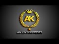 Ak logo design in pixel lab  ak enterprises logo making tutorial  how to make ak logo