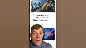 Most people have no idea what the difference is between AI automation and an AI agent. But if you’re