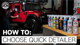 How To Choose The Best Quick Detailer!  Chemical Guys