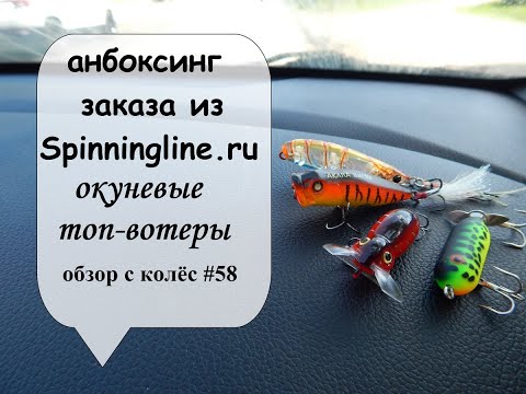 анбоксинг заказа из Spinningline.ru (обзор с колес #58)