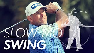 Lee Westwood's golf swing in Slow Motion