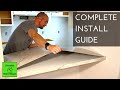 How to Install Sheet Laminate on a Countertop