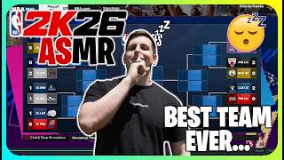 (ASMR) NBA 2K26 MyLeague Part 9 (Best Team Ever Made)