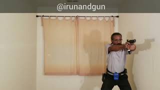 Dry fire practice with commentary - Position Entry/Exit - Glock 34 Gen 5 MOS - USPSA - Pistol - ETS
