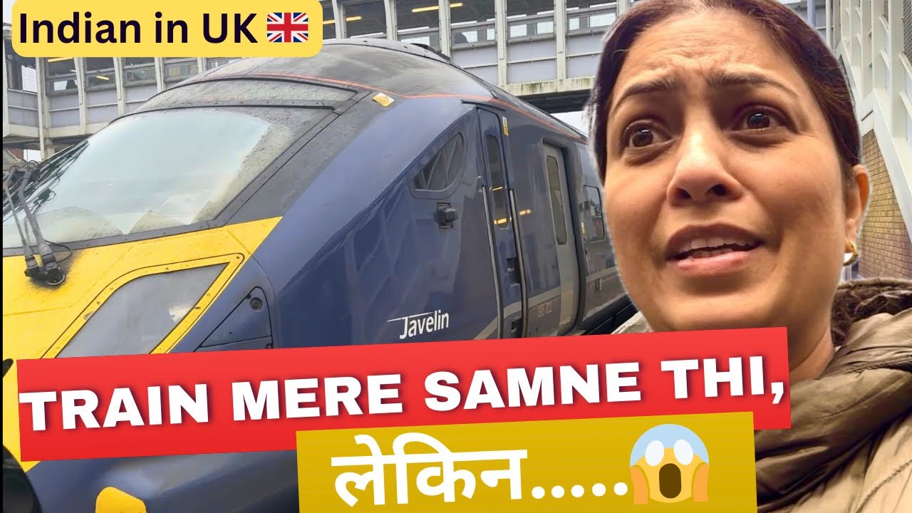 I almost Missed my Train 😱 | Indian vlogger in UK @ItsMandyBhullar  