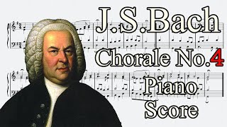 4. Es ist das Heil uns kommen her, BWV 86/6 - J.S. Bach - Chorale No. 4 - Piano