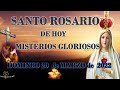 EL SANTO ROSARIO de HOY DOMINGO 20 de MARZO 2022 MISTERIOS GLORIOSOS 🌹Rosario a Santa Virgen María🙏