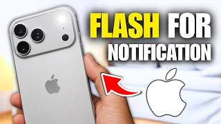 How To Set Notification Light On iPhone (Quick Guide)