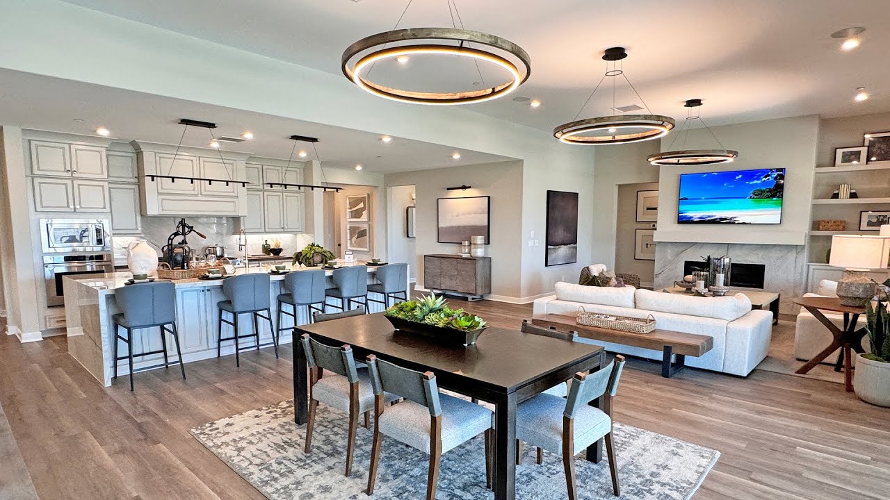 **NEW**STEP INSIDE YOUR DREAM HOME: Tour A TRANSITIONAL HOME" - YouTube