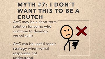 aac basics video #3: aac myths