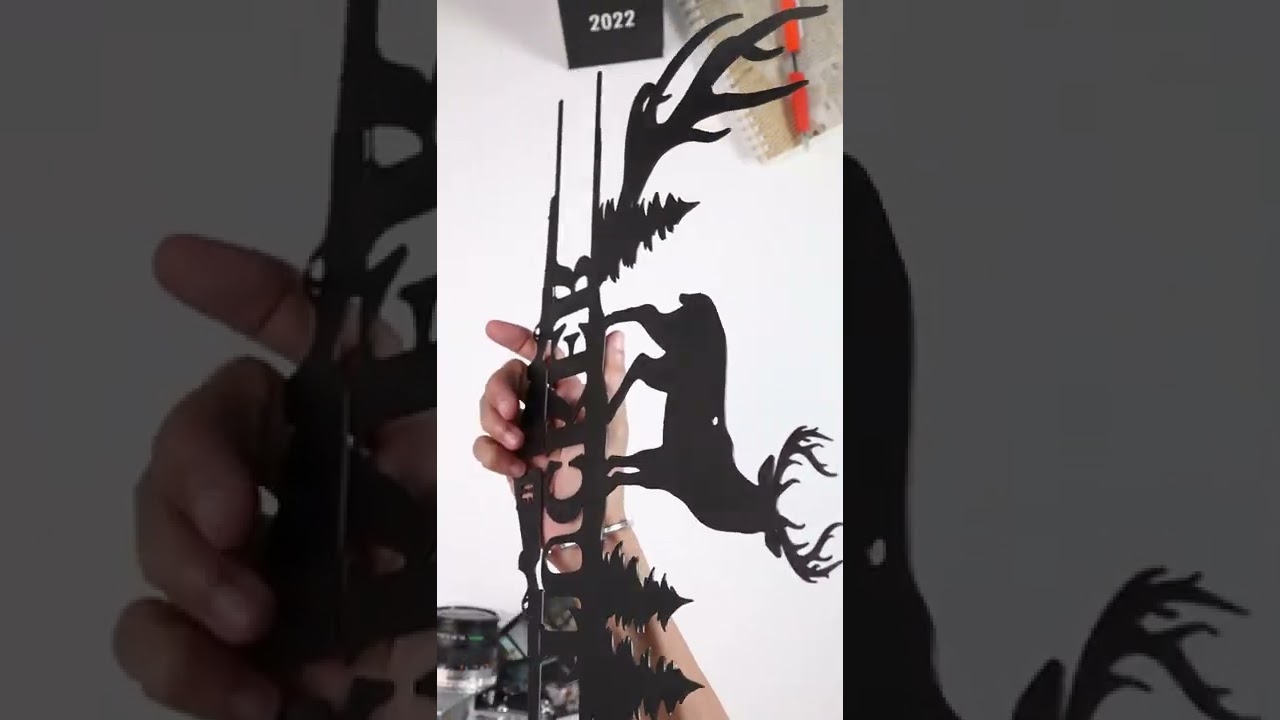 Cut metal sign  home decor : 