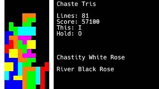 Chaste Tris Perfect ST Stacking