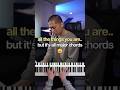 All The Things You Are.. reharmonized with ONLY major chords?!