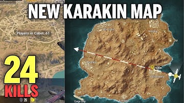 First Time Playing NEW MAP Karakin | PUBG MOBILE | SOLO VS SQUAD