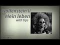 Wolfenstein II Mein leben Run with tips (without cutscenes)