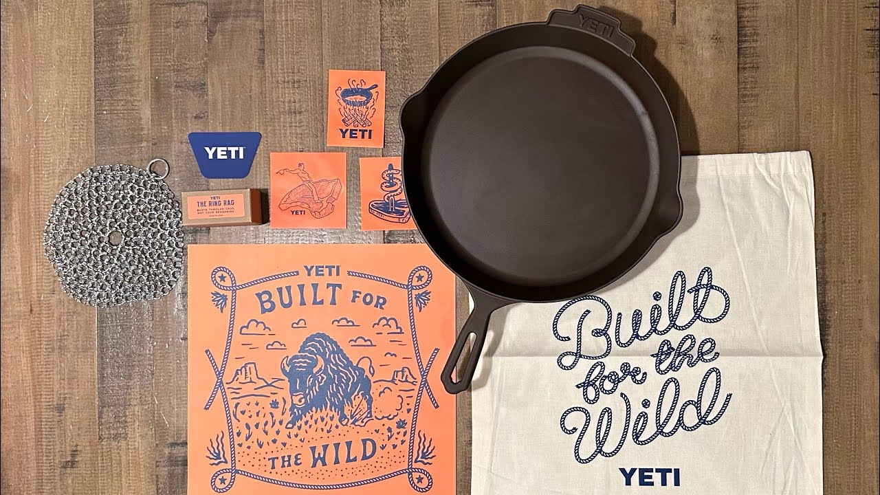 Yeti's First Cast-Iron Skillet with Butter Pat Keeps Selling Out