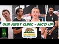 Micd up coaching volleyball i oos tour vlog 1