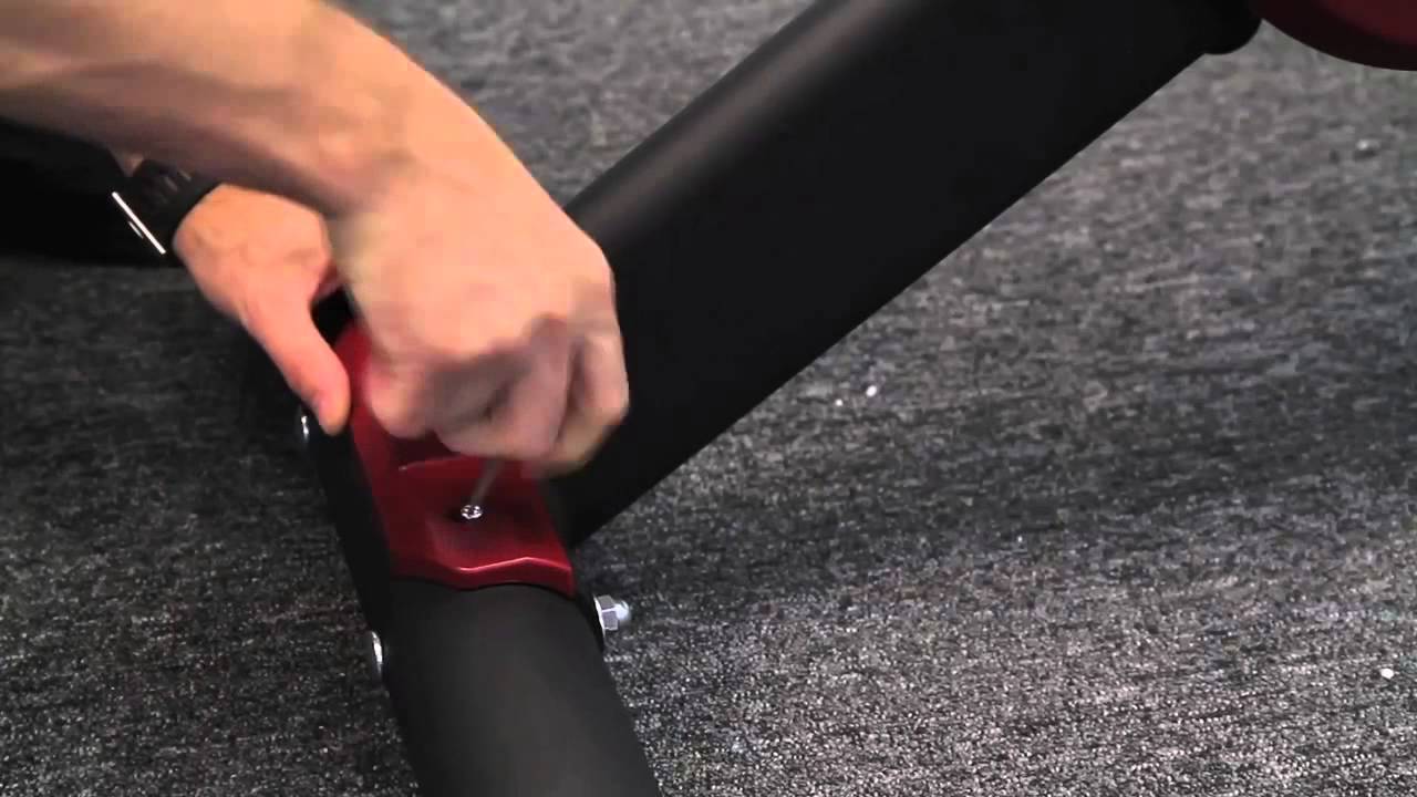 Sole SB700 Spin Bike Assembly Step 2 YouTube