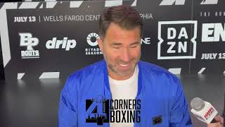 Eddie Hearn “Oscar n Tank keep talking about Me, that’s a good thing”